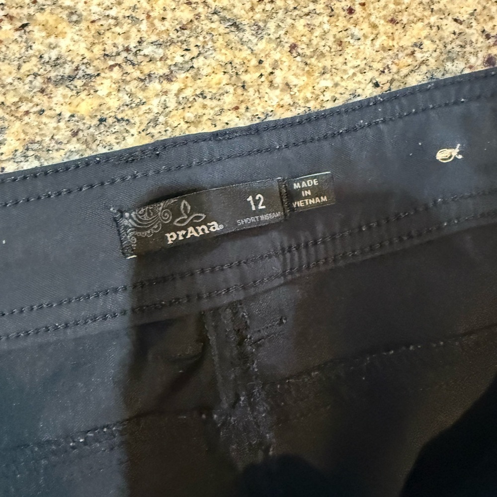 Prana Halle hiking pants black size 12 - Picture 3 of 10